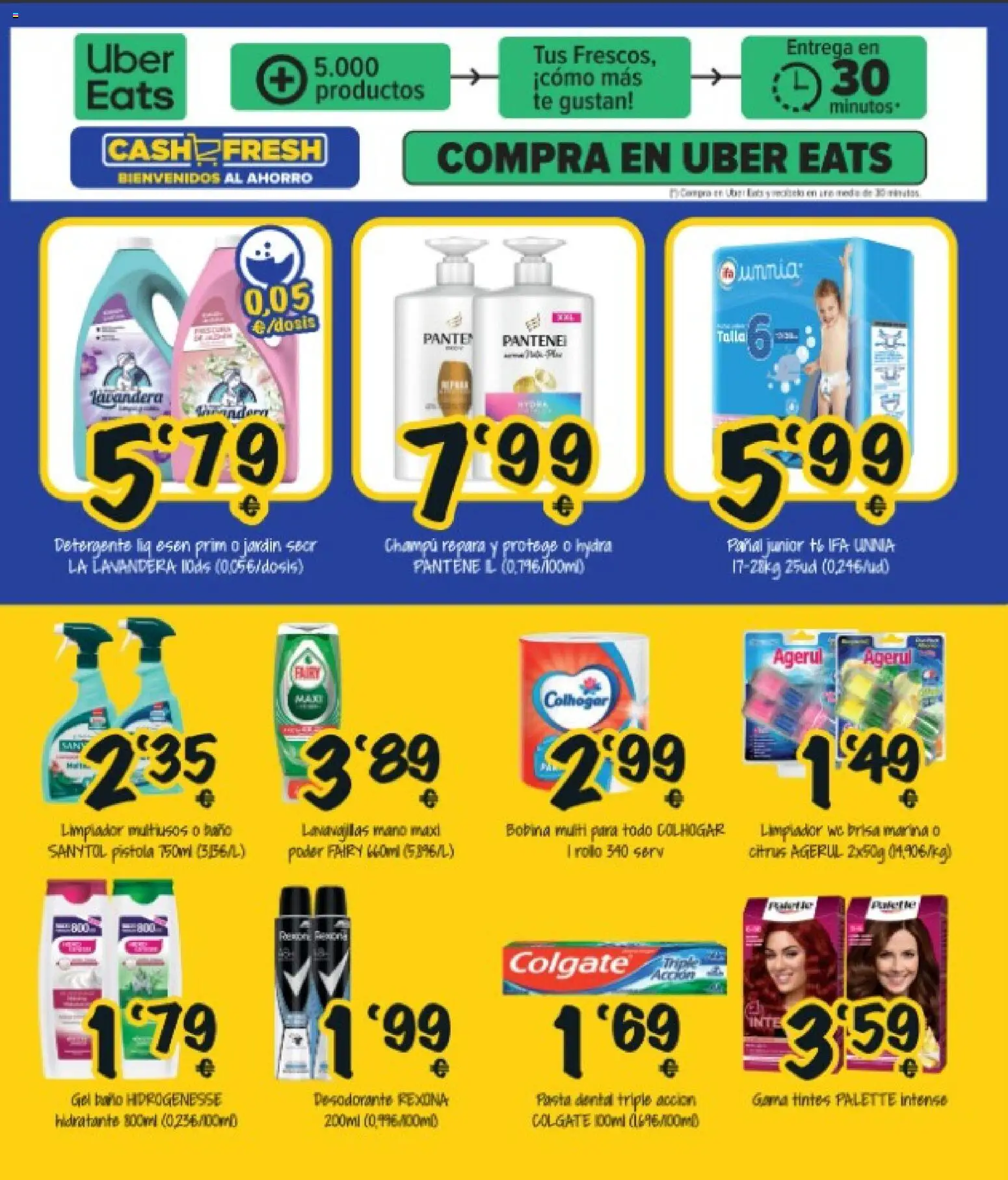 Cash Fresh folleto │ válido desde el 20.03.2026 | Página: 13 | Productos: Champú, Desodorante, Pasta, Lavavajillas