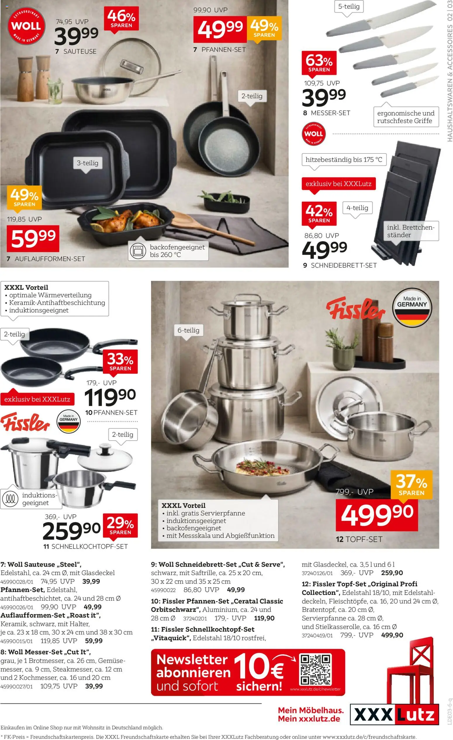 XXXL Lutz Wohnaccessoires – gültig ab 22.02.2026 | Seite: 3 | Produkte: Gemüse