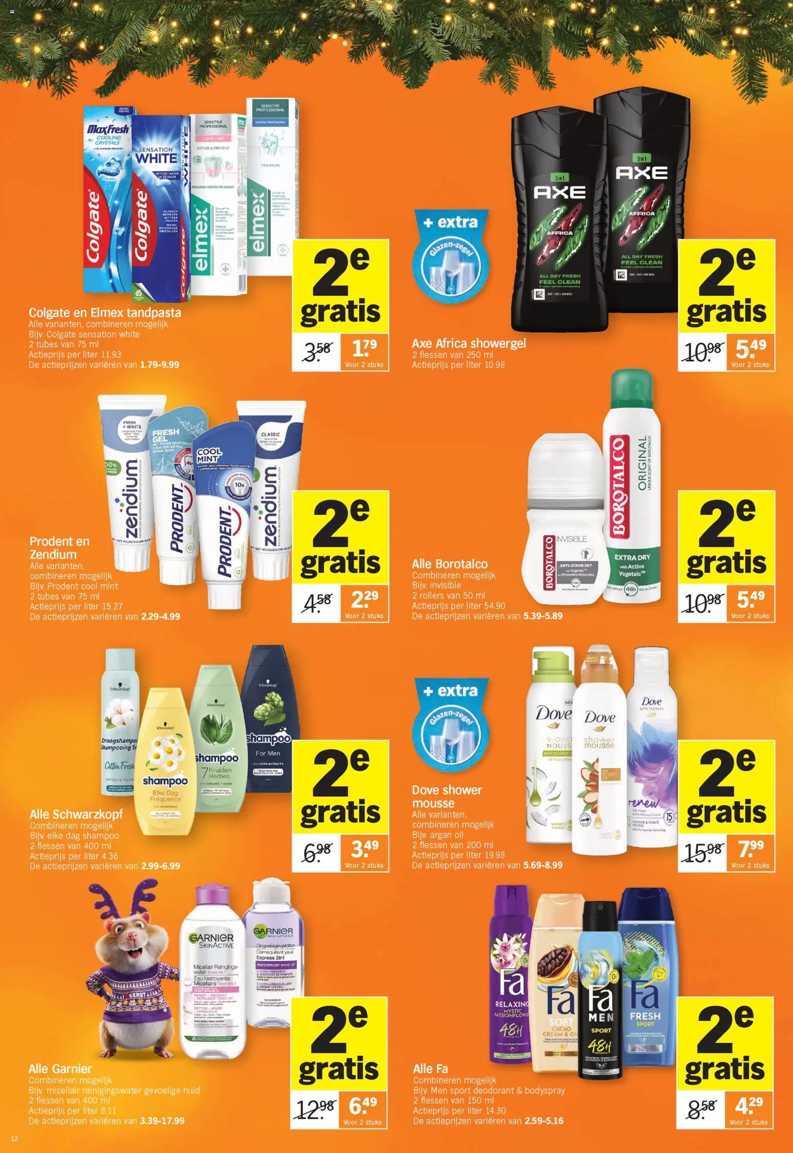 {H1} | Pagina: 12 | Producten: Gel, Shampoo, Deodorant, Tandpasta