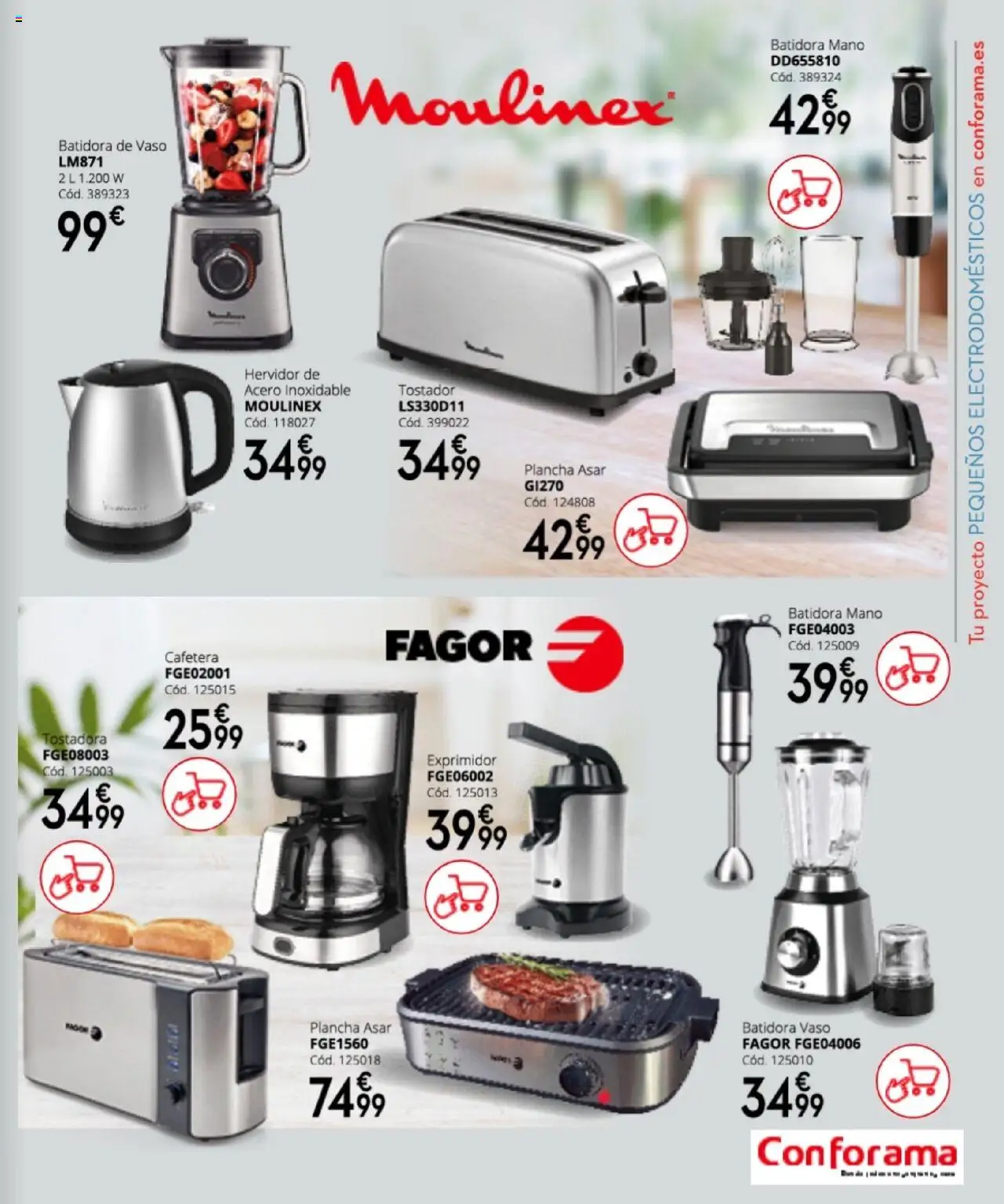 Conforama - Folleto │ válido desde el 27.03.2025 | Página: 111 | Productos: Plancha, Batidora, Exprimidor, Tostador