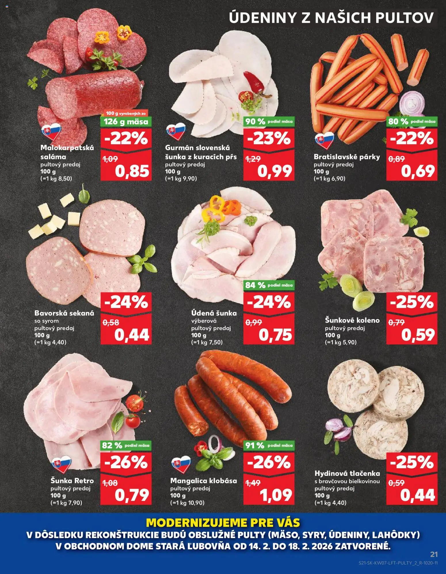 Nové Kaufland akcie – leták je platný od 12.02.2026 | Strana: 21