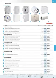 Rexel - Prévisualisation de Rexel - Chauffage Électrique, ECS, PAC AIR-AIR Et Qualite De L´Air Interieur valide à partir de 16.07.2025 | Page: 73 | Produits: Ventilateur