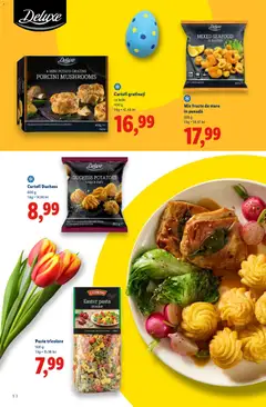 Ofertele Lidl valabile de la 02.03.2026 | Pagină: 52 | Produse: Mix fructe, Paste, Cartofi, Fructe De Mare