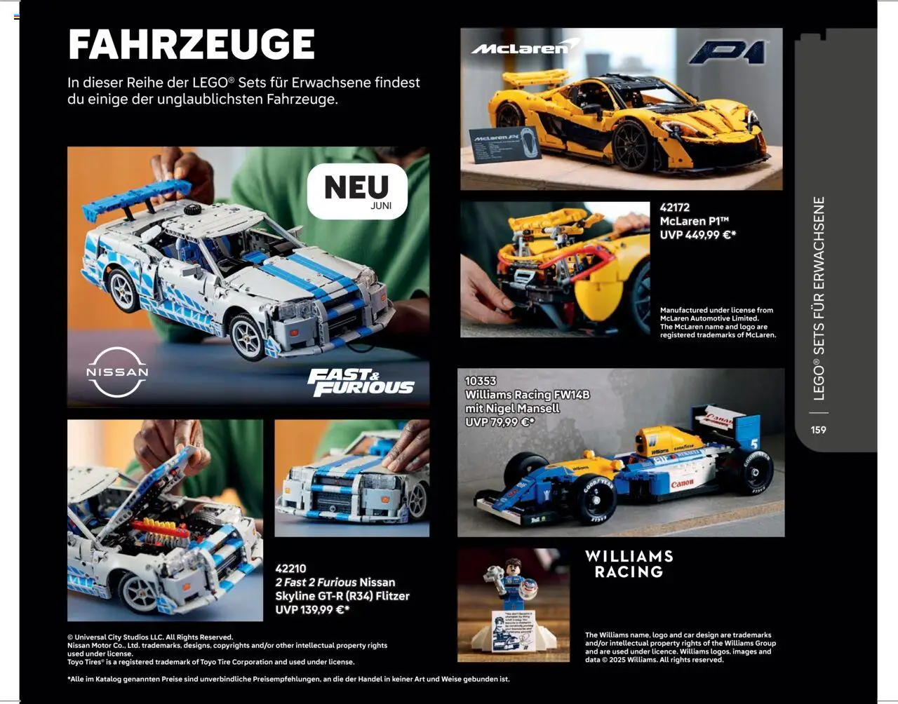 Lego Katalog September - Dezember 2025 gültig ab 01.09.2025 | Seite: 159