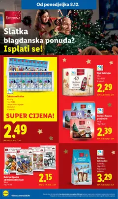 Katalog Lidl - Pregled kataloga iz trgovine Lidl, vrijedi od 08.12.2025 | Stranica: 24 | Proizvodi: Lizalice