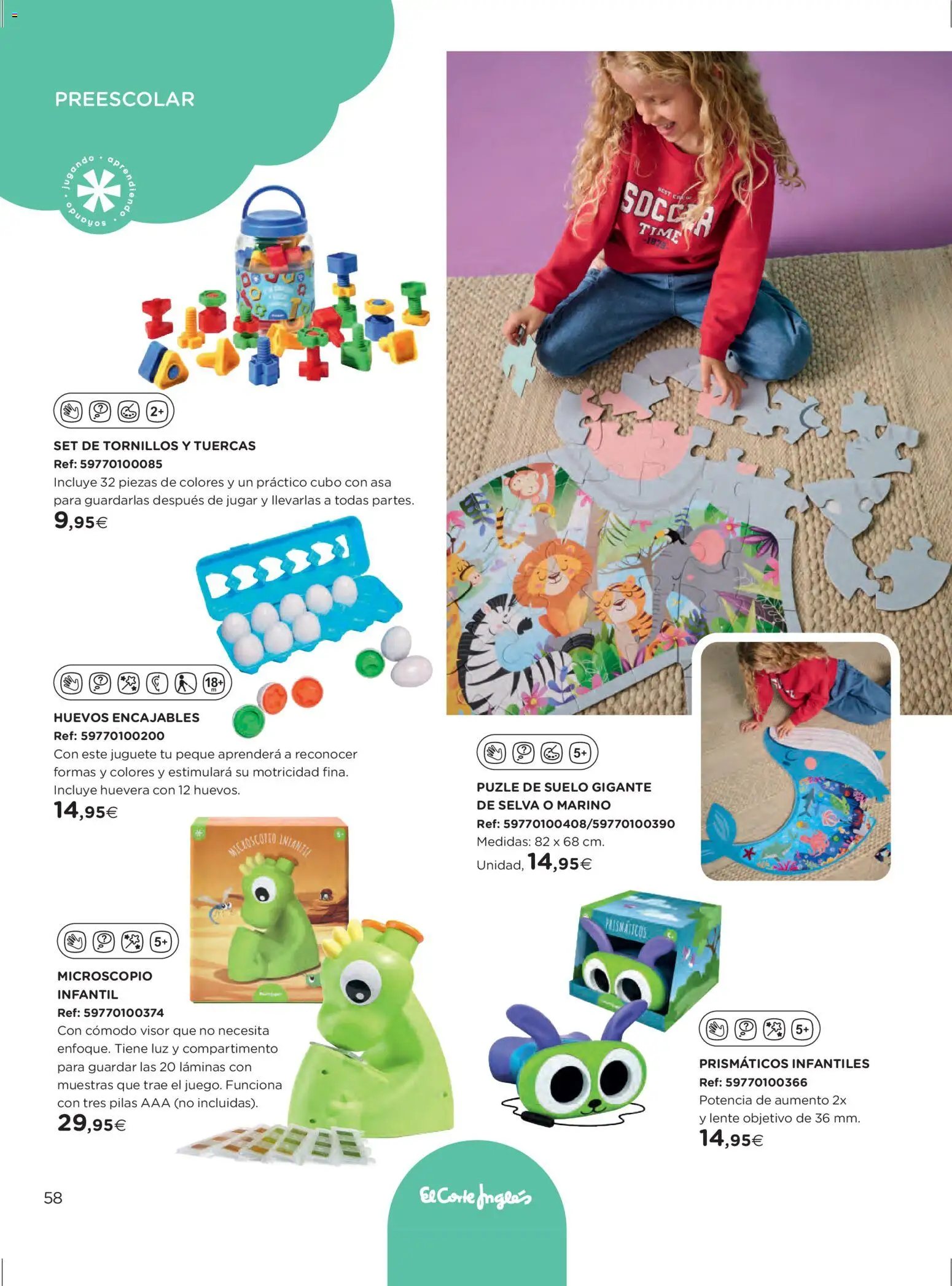 El Corte Inglés ofertas │ válido desde el 27.10.2025 | Página: 58 | Productos: Huevos