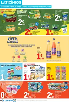 Pré-visualização E.Leclerc folheto válido de 12.02.2026 | Página: 10 | Produtos: Probióticos, Iogurte, Chocolate, Bebida
