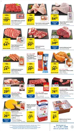 Náhled letáku Kostelecké Uzeniny Poctivá šunka, 100 g, více druhů od 14.01.2026 | Strana: 5