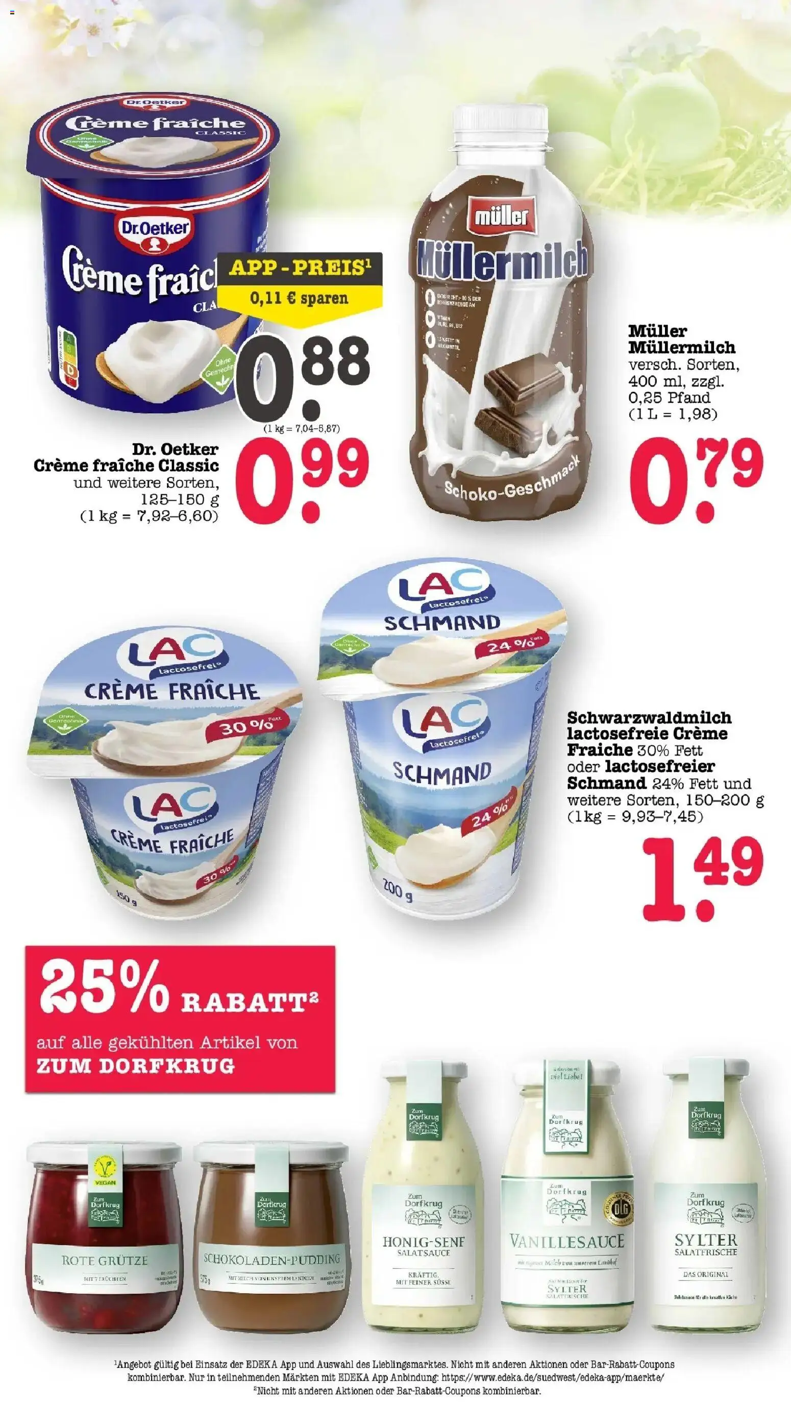 Angebote – gültig ab 30.03.2026 | Seite: 39 | Produkte: Milch, Creme, Müllermilch