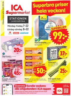 ICA Supermarket - Landskrona - Förhandsvisning av reklamblad från butik ICA Supermarket aktuell från 13.04.2026