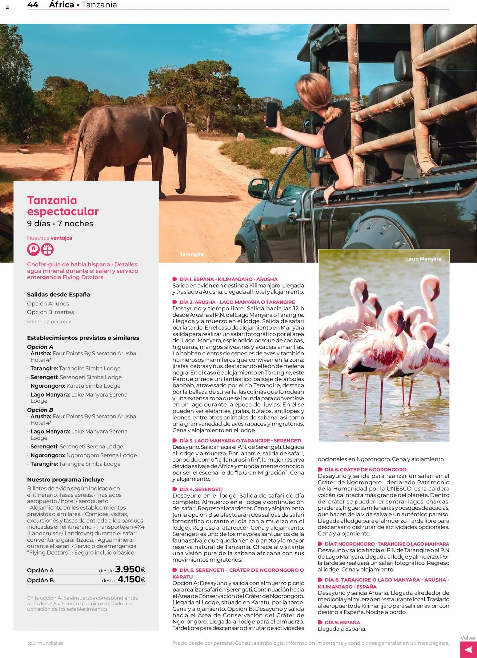 Viajes El Corte Inglés Africa y Oriente Medio │ válido desde el 01.01.2026 | Página: 44 | Productos: Agua mineral