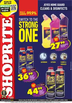 Shoprite specials catalogue – valid from 23.03.2026