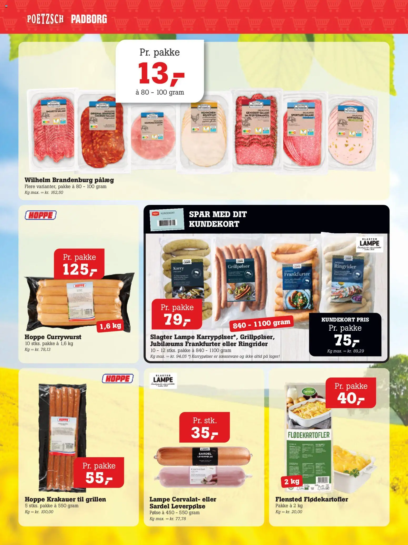 Poetzsch Padborg tilbudsavis – gyldig fra 30.04.2026 | Side: 2 | Produkter: Pålæg, Lampe, Aparelho de barbear