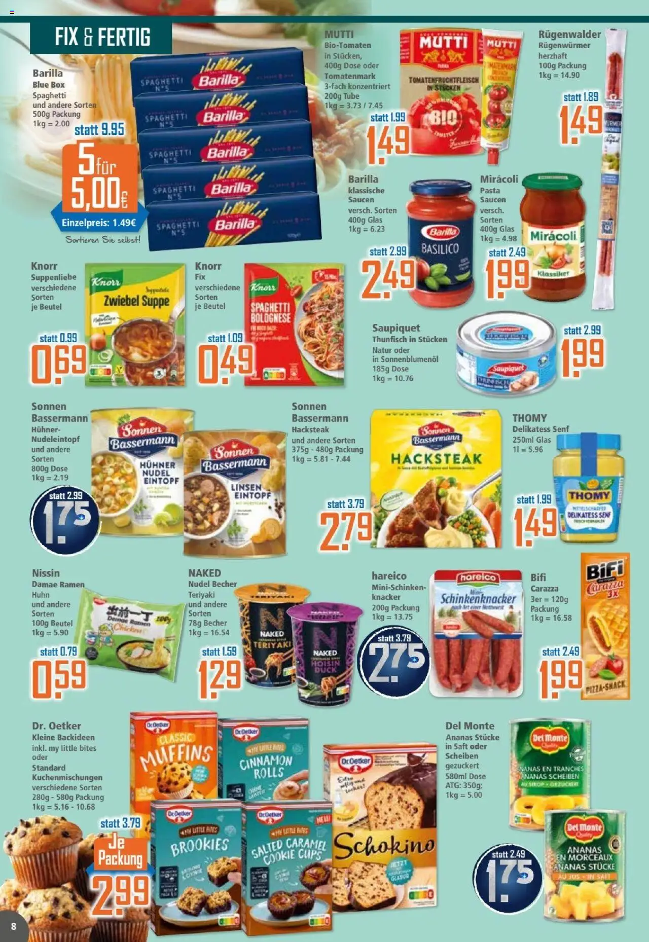 Klaas & Kock Prospekt – gültig ab 06.10.2025 | Seite: 8 | Produkte: Sonnenblumenol, Box, Ananas, Saft