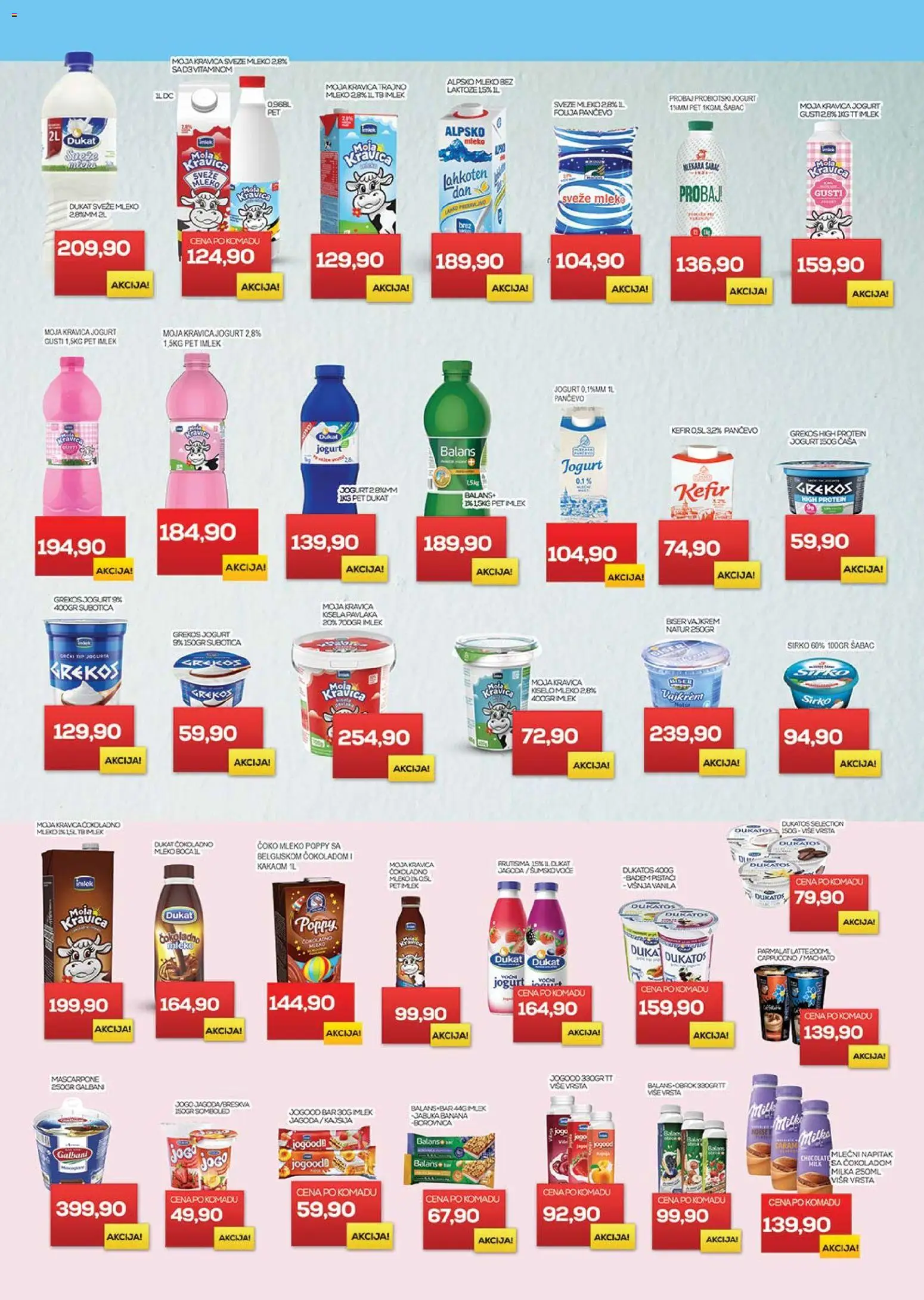 Medius katalog - važi od 18.11.2025 | Strana: 7 | Proizvode: Protein, Milka, Dukatos, Mleko