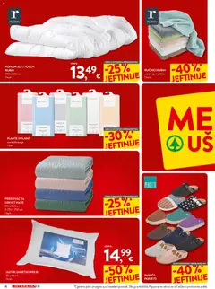 Katalog Interspar - Pregled kataloga iz trgovine Interspar, vrijedi od 11.02.2026 | Stranica: 6 | Proizvodi: Krevet, Jastuk, Papuče, Poplun
