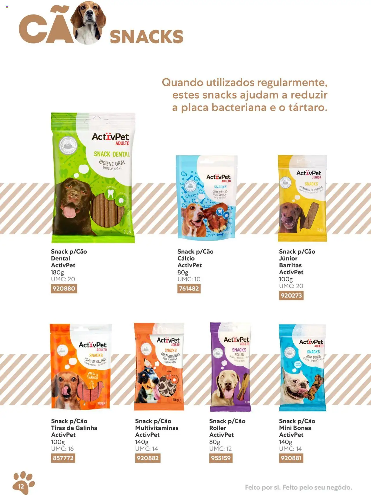 Recheio folheto │ válido de 10.11.2023 | Página: 12 | Produtos: Frango, Cálcio, Salmão