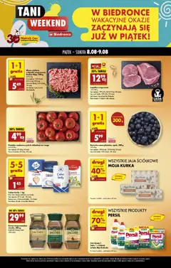 Pogląd oferty "Biedronka gazetka - Tani weekend" - ważna od 08.08.2025