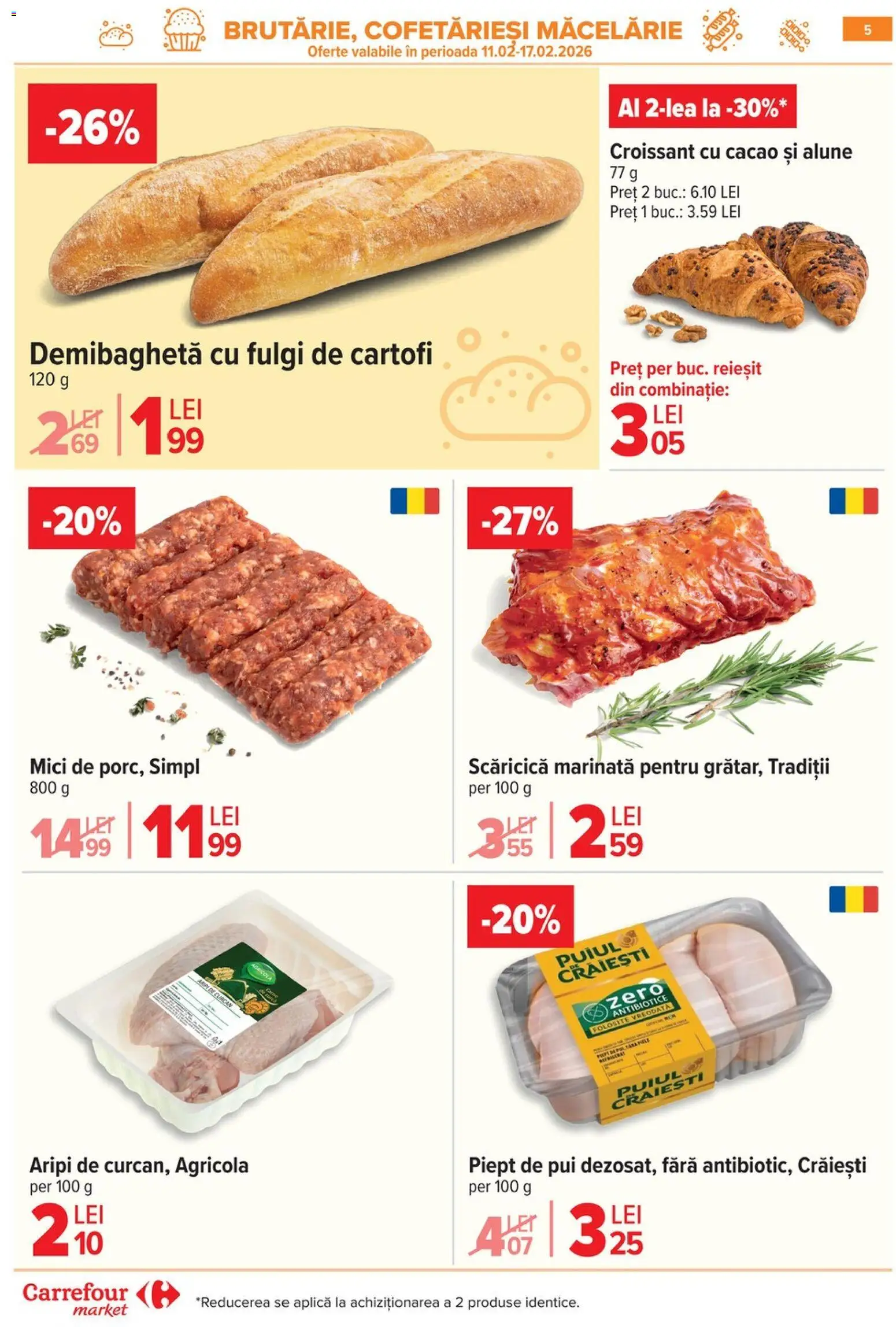Noul catalog Carrefour – valabil de la 04.02.2026 | Pagină: 6 | Produse: Press Kemik, Kiwi, Morcovi, Cartofi