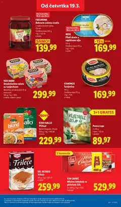 RISO GALLO Pirinač, Blond integrale i Risotti 500 g - pregled Lidl kataloga - važi od 19.03.2026 | Strana: 27