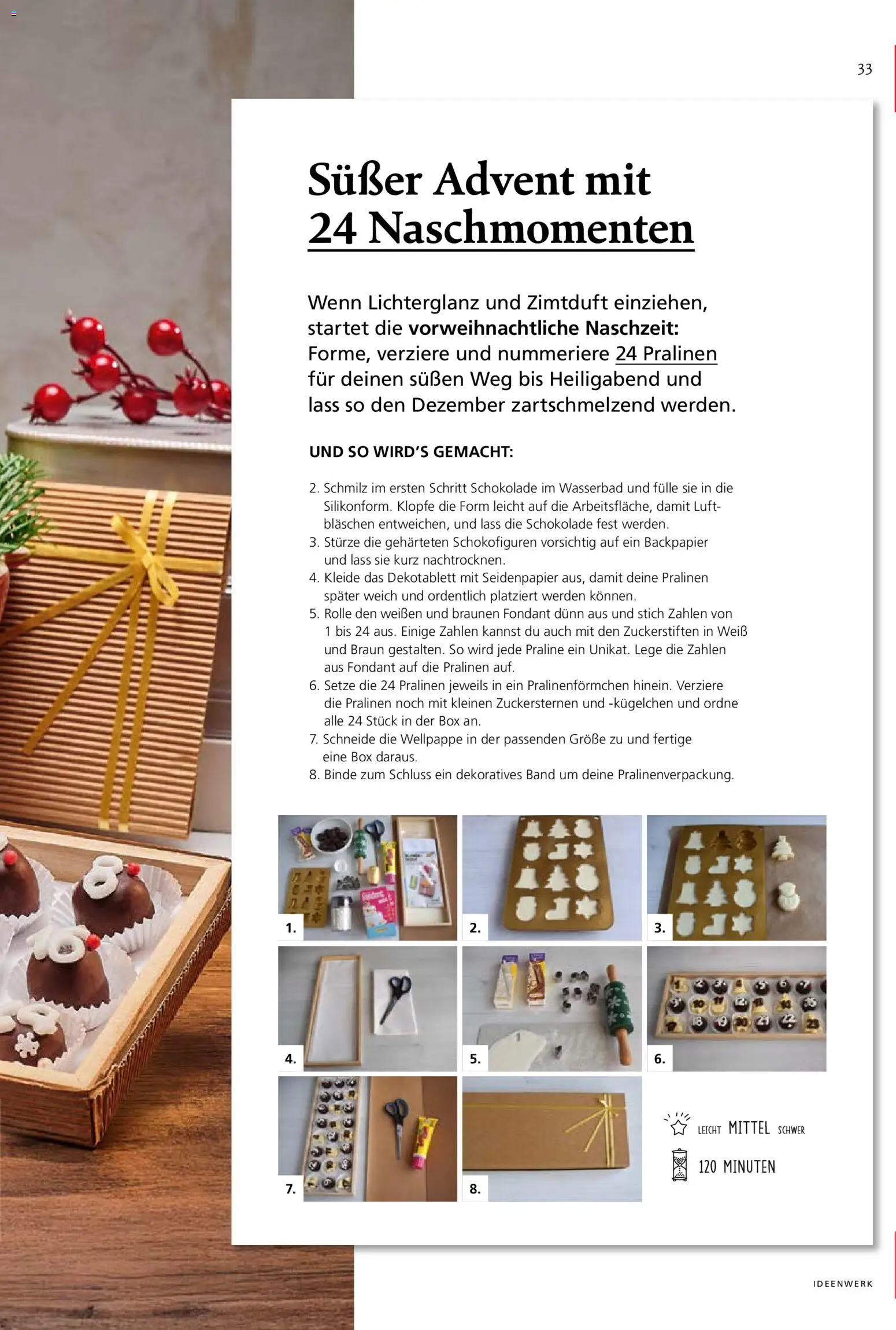 Pagro-Diskont  Ideenwerk gültig ab 05.11.2025 | Seite: 33 | Produkte: Box, Schokolade