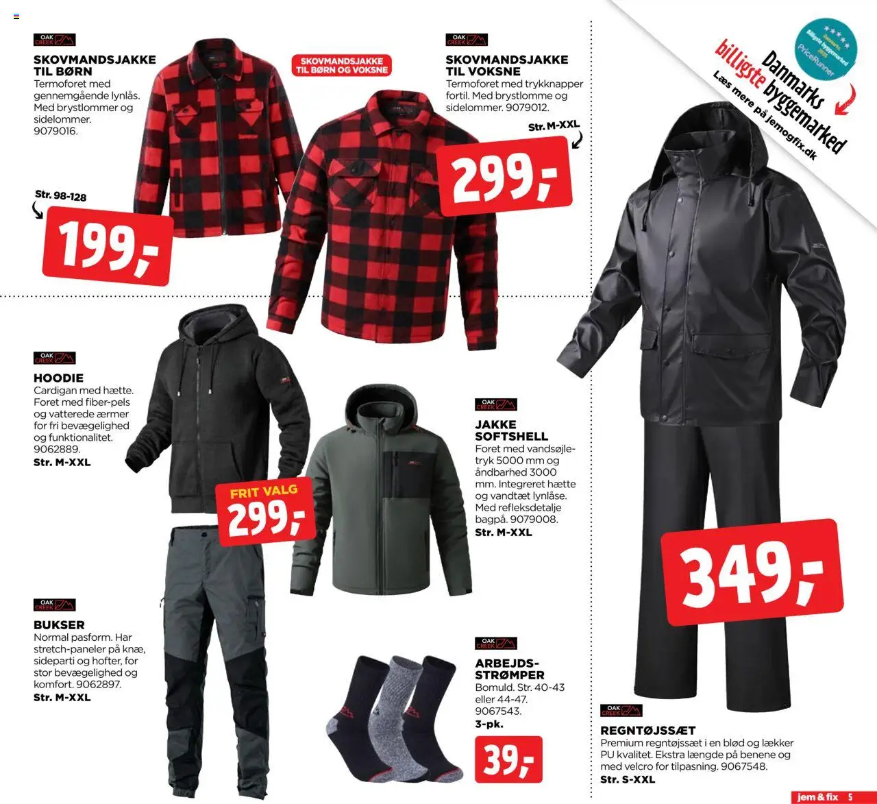 Jem & fix tilbudsavis – gyldig fra 14.09.2025 | Side: 5 | Produkter: Jakke, Bukser, Cardigan, Strømper