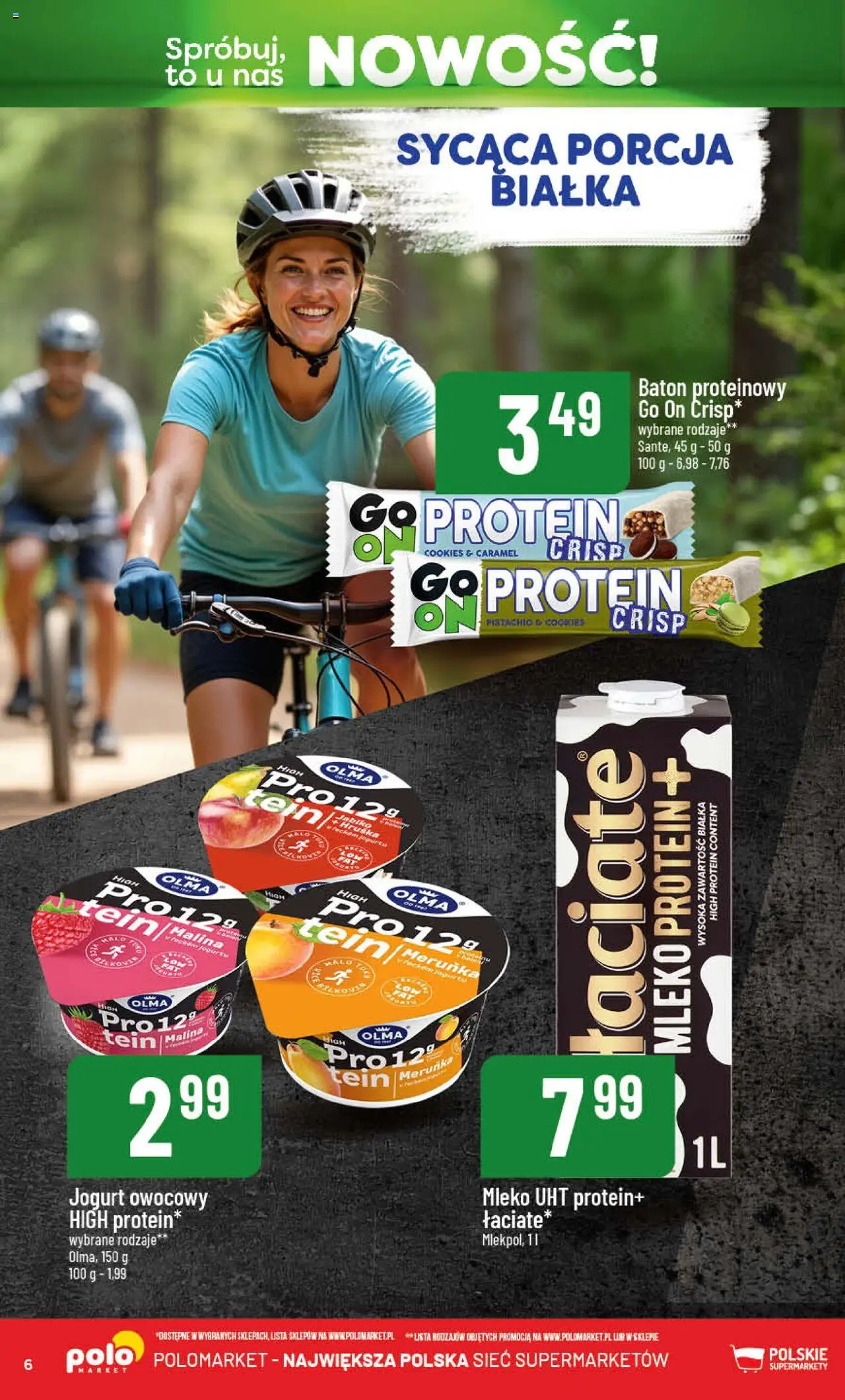 POLOmarket Gazetka - Nowości od 14.08.2025 | Strona: 6 | Produkty: Malina, Jogurt owocowy, Baton, Jogurt