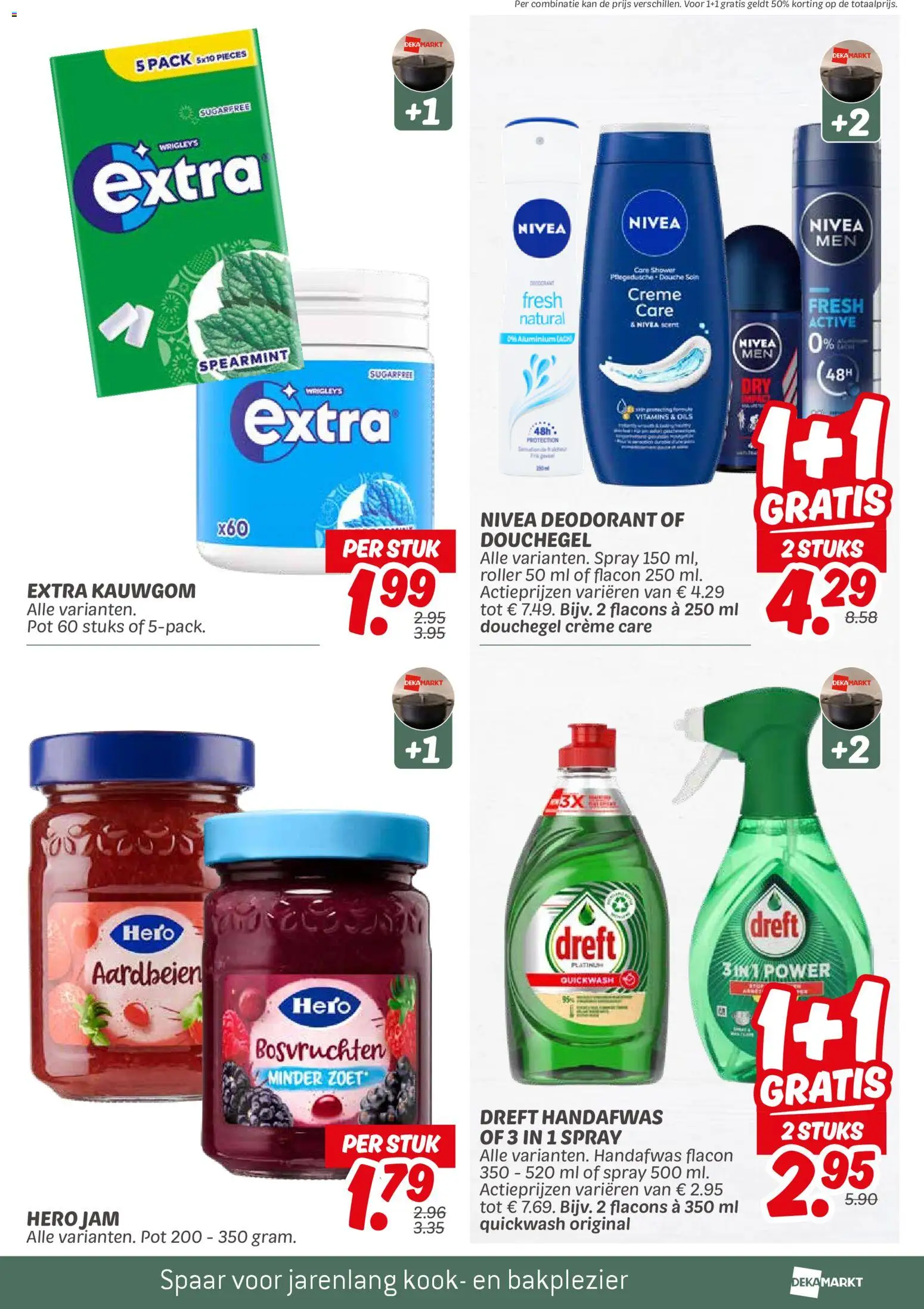 {H1} | Pagina: 15 | Producten: Deodorant, Pot, Kauwgom, Douchegel