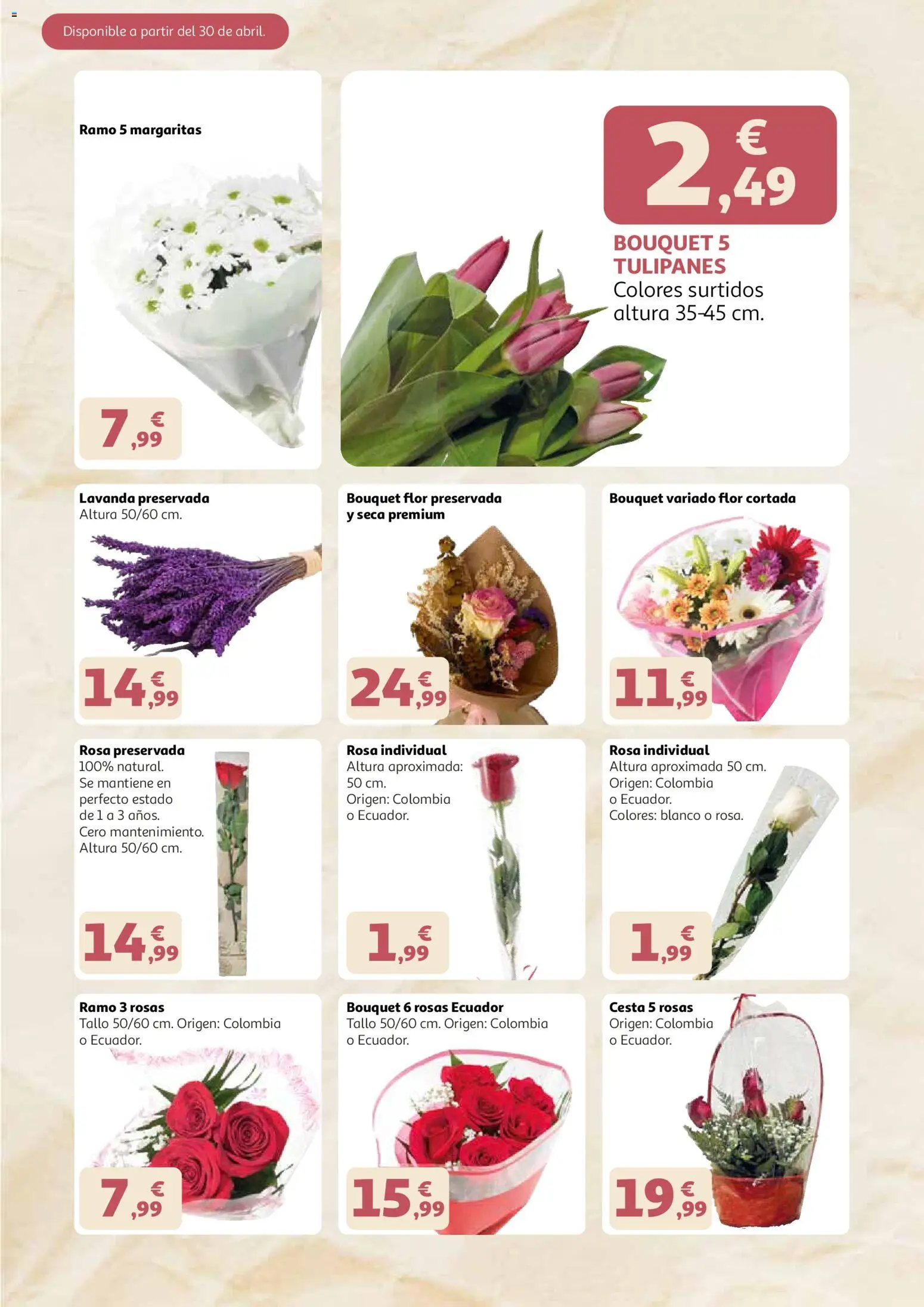 Alcampo - Dia de la madre 2026 │ válido desde el 21.04.2026 | Página: 5 | Productos: Cesta