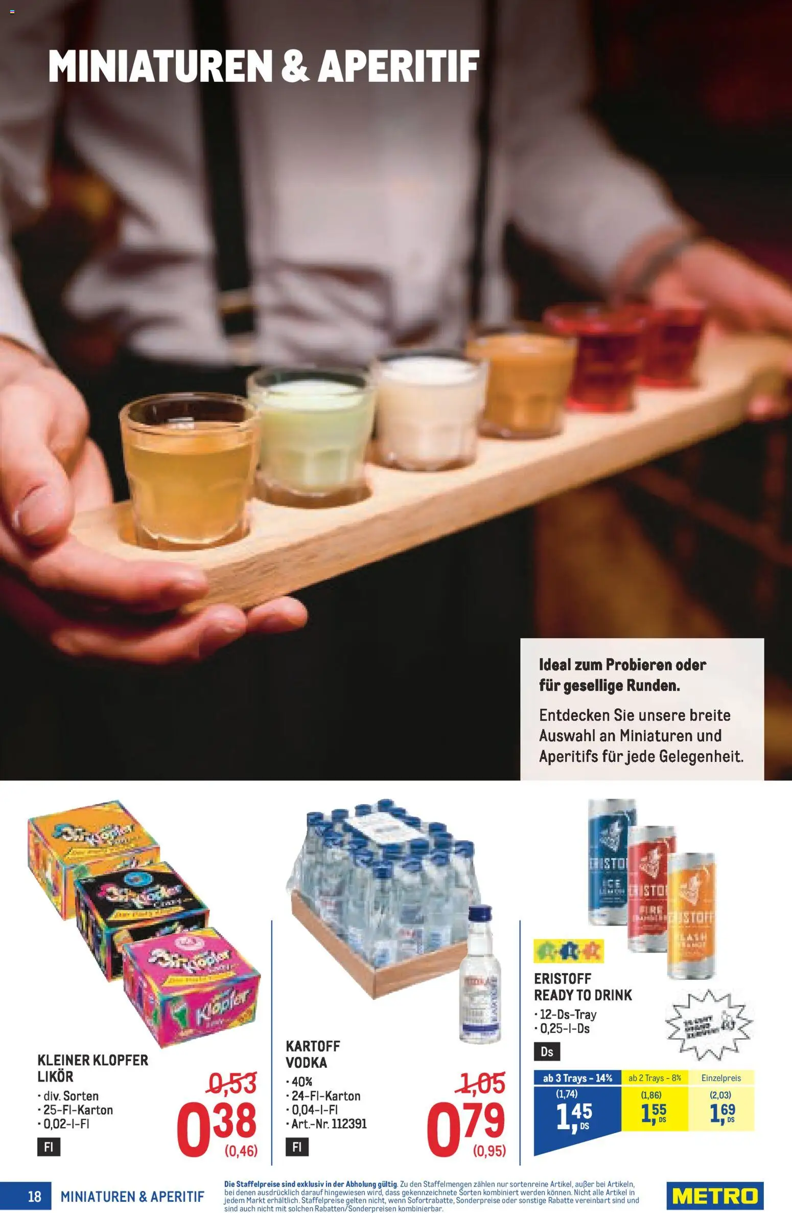 Metro  Wein und Spirituosen Spezial gültig ab 22.01.2026 | Seite: 18