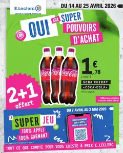 E.Leclerc - Prévisualisation de E.Leclerc catalogue de la semaine 16 valide à partir de 14.04.2026