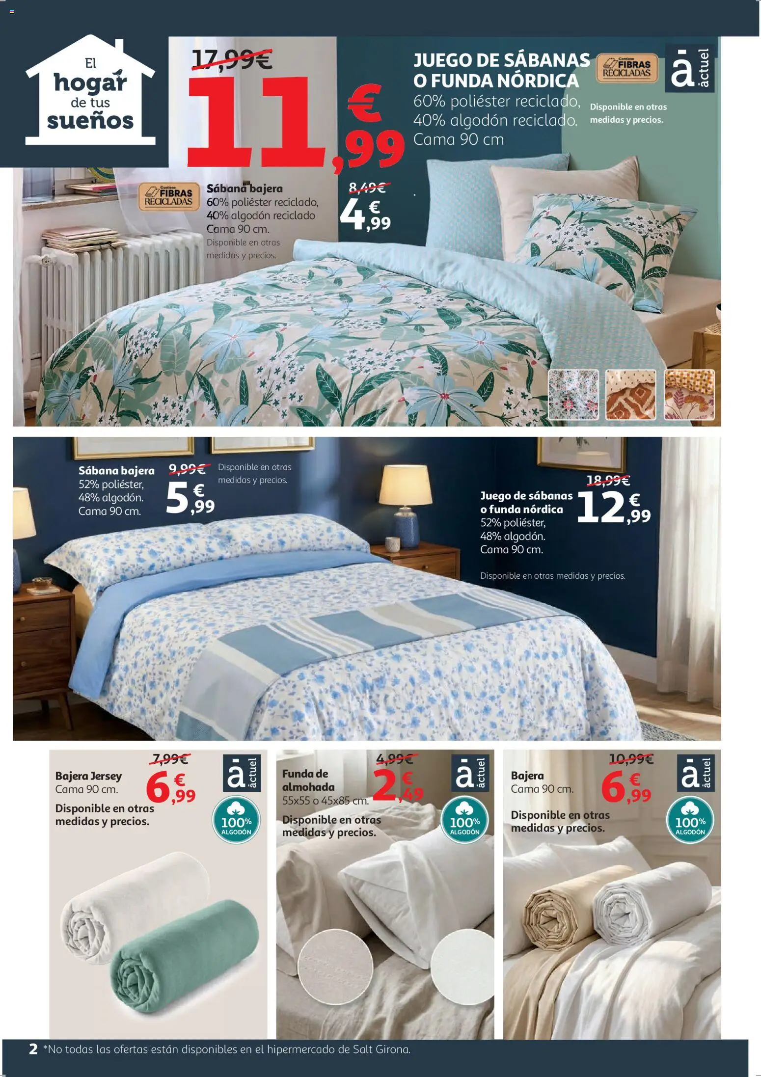 Alcampo - HP Cat │ válido desde el 09.01.2026 | Página: 2 | Productos: Juego de sábanas, Funda, Cama, Almohada