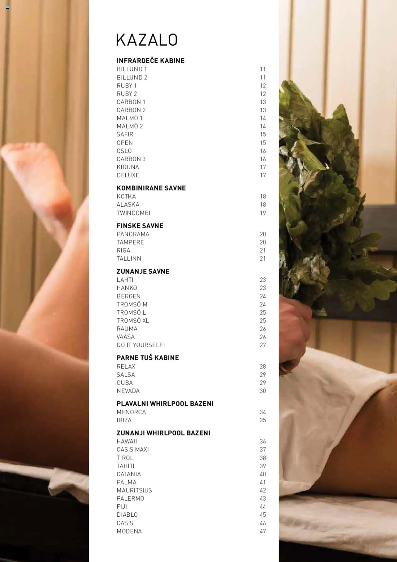 Bauhaus katalog wellness │ velja od 01.01.2025 | Stran: 2