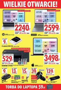 Mediaexpert Gazetka - Wielkie otwarcie Gorzów Wielkopolski od 18.09.2025 | Strona: 5 | Produkty: Karta, Laptop, Mysz, Torba