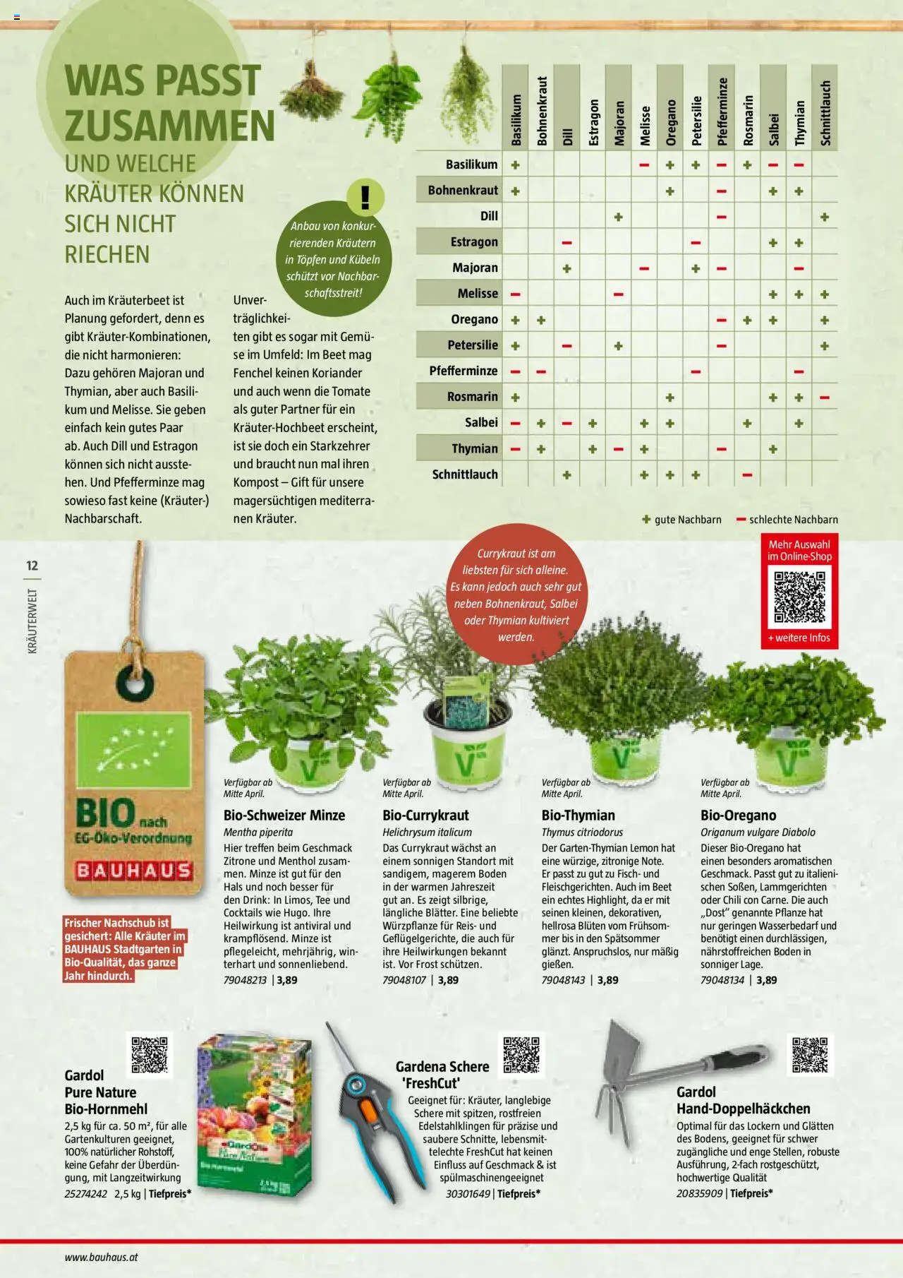 Bauhaus Reiche Ernte Magazin 2025 gültig ab 01.07.2025 | Seite: 12 | Produkte: Zitrone, Chili, Petersilie, Tee