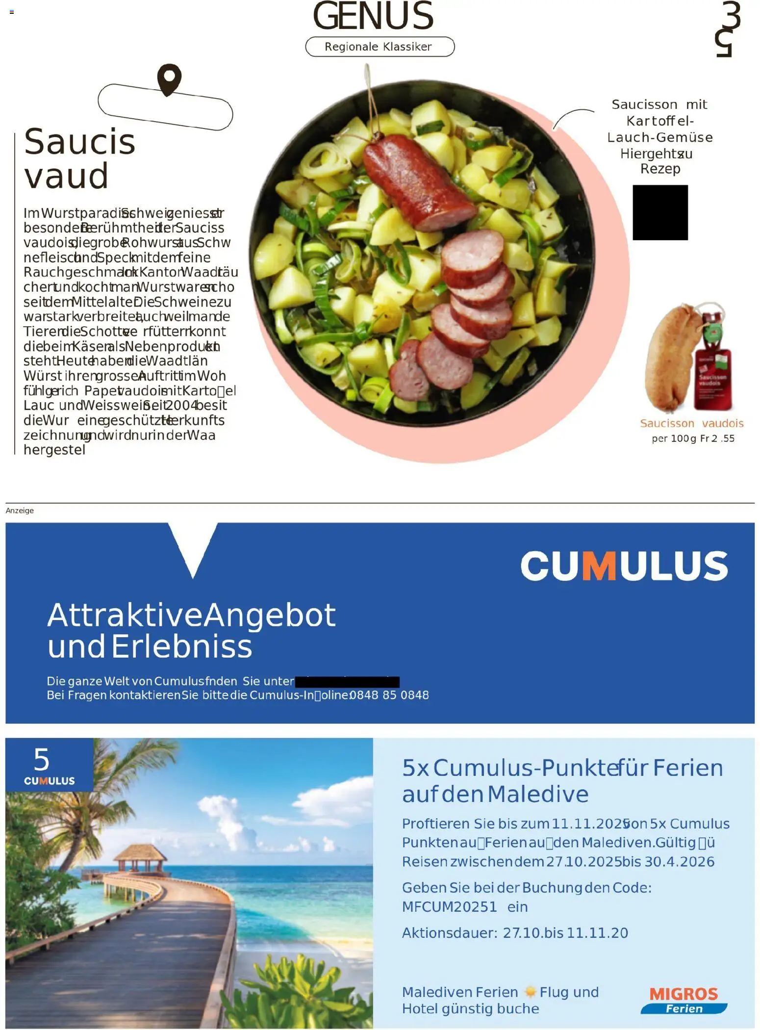 Migros Migros-Magazin-44-2025-d-AA – gültig ab 27.10.2025 | Seite: 35 | Produkte: Wurst