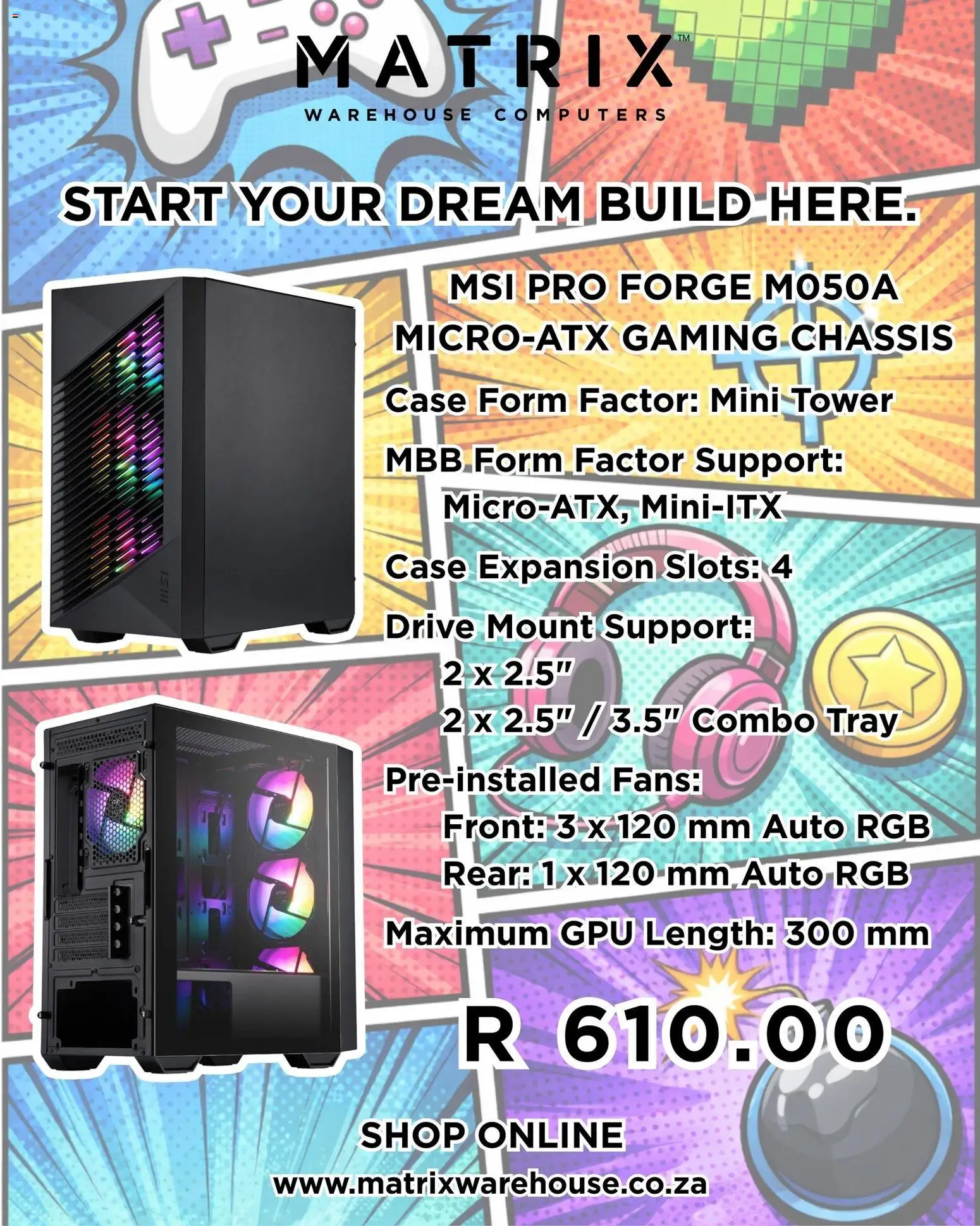 New Matrix Warehouse catalogue – valid from 11.02.2026 | Page: 3 | Products: Tray, Case