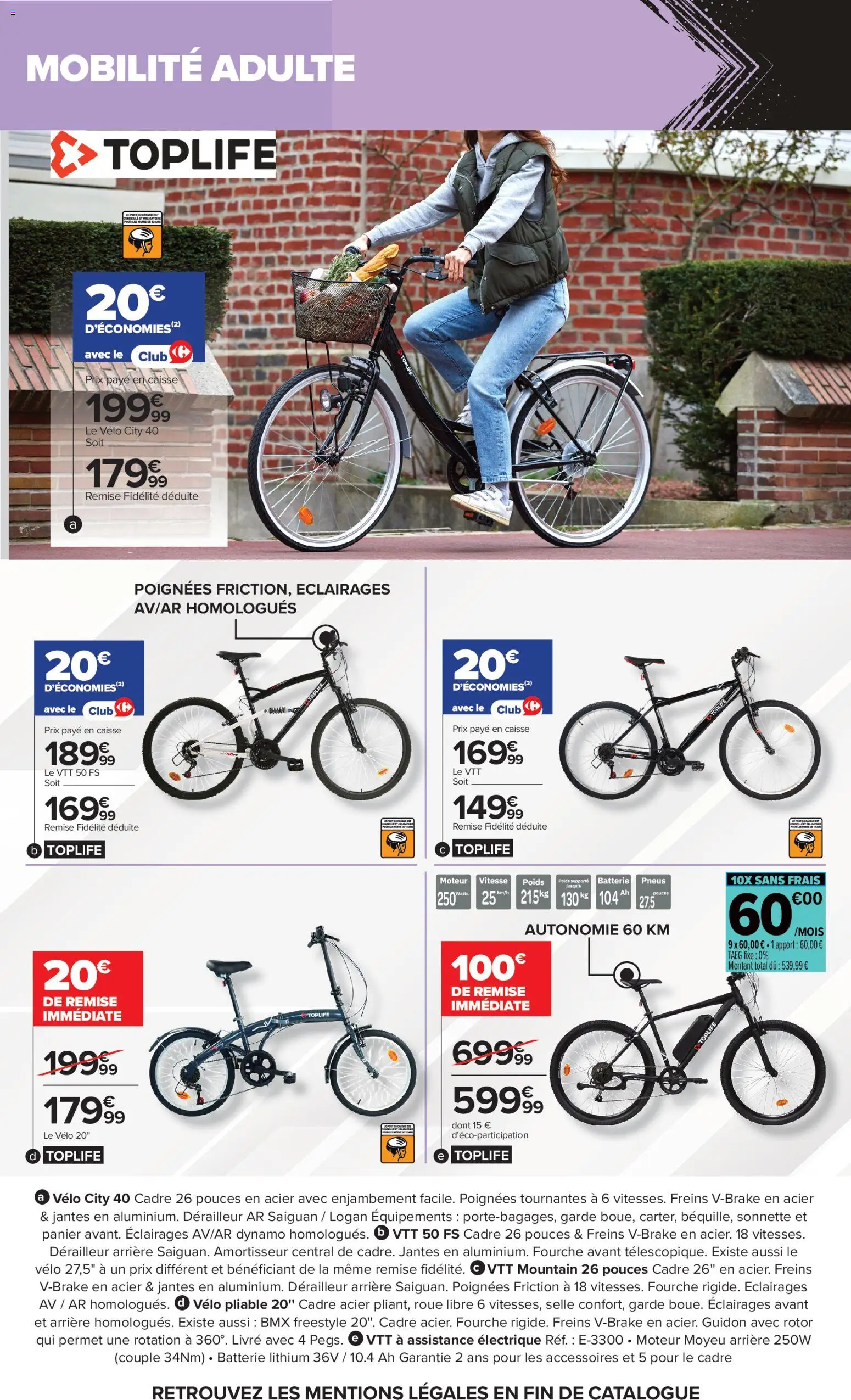 {H1} | Page: 11 | Produits: Poids, Batterie, Panier, Livre