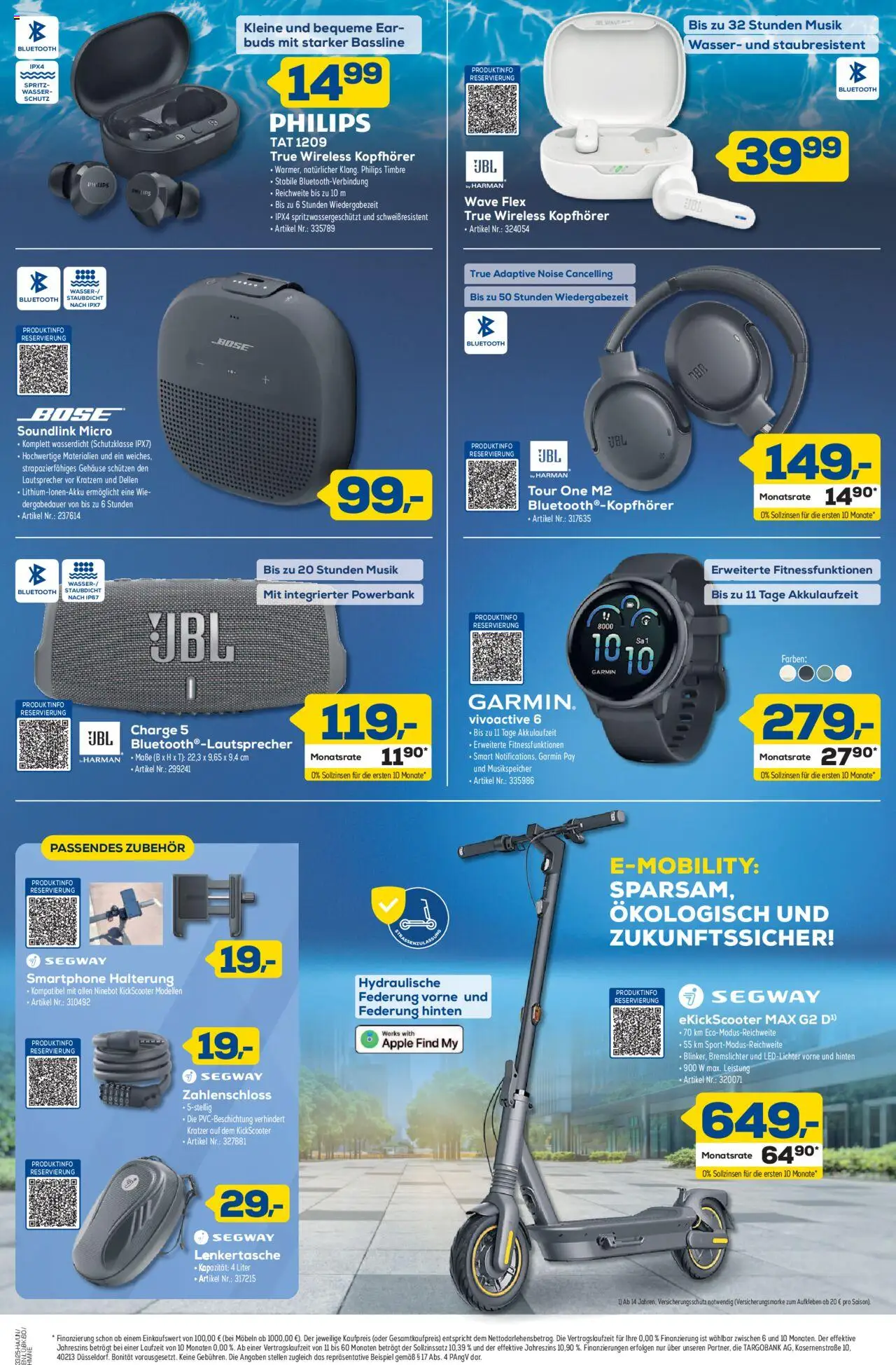 Euronics  Aktuelle Angebote - gültig ab dem 06.08.2025 | Seite: 4 | Produkte: Philips, Wasser, Powerbank, Kopfhörer