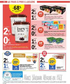 E.Leclerc - Prévisualisation de VELOUTÉ FRUIX FRUITS ROUGES OFFRE DÉCOUVERTE, Velouté fruix fruits rouges offre découverte. 8x125 g (1 kg). valide à partir de 27.01.2026 | Page: 16