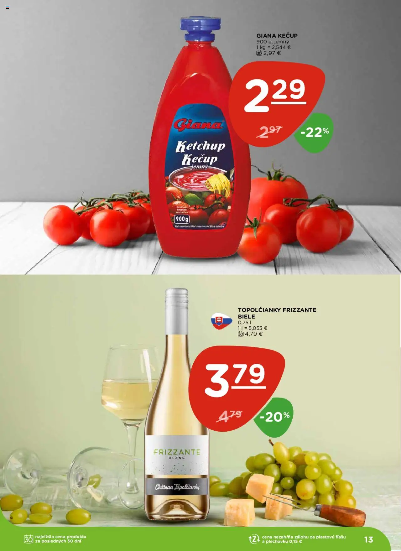 Nové Terno akcie – leták je platný od 09.10.2025 | Strana: 13 | Produkty: Kečup