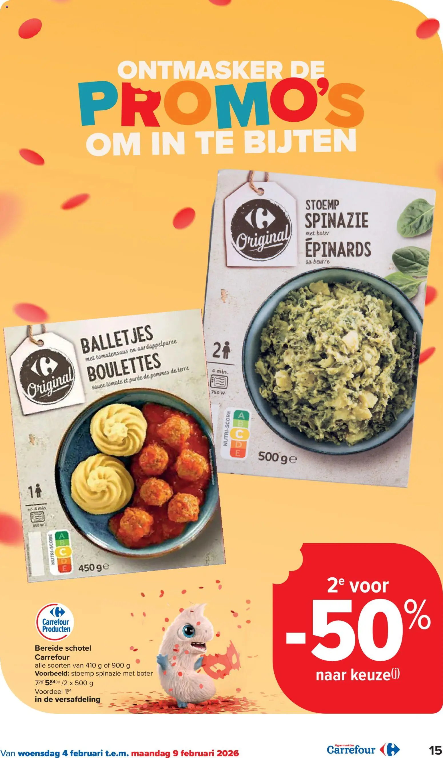 {H1} | Pagina: 15 | Producten: Spinazie, Boter