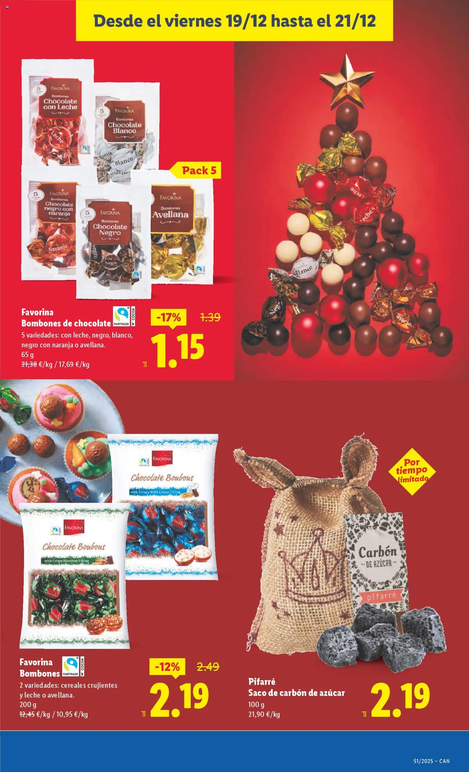 Lidl -Canarias │ válido desde el 15.12.2025 | Página: 43 | Productos: Leche, Chocolate, Cereales, Chocolate con leche