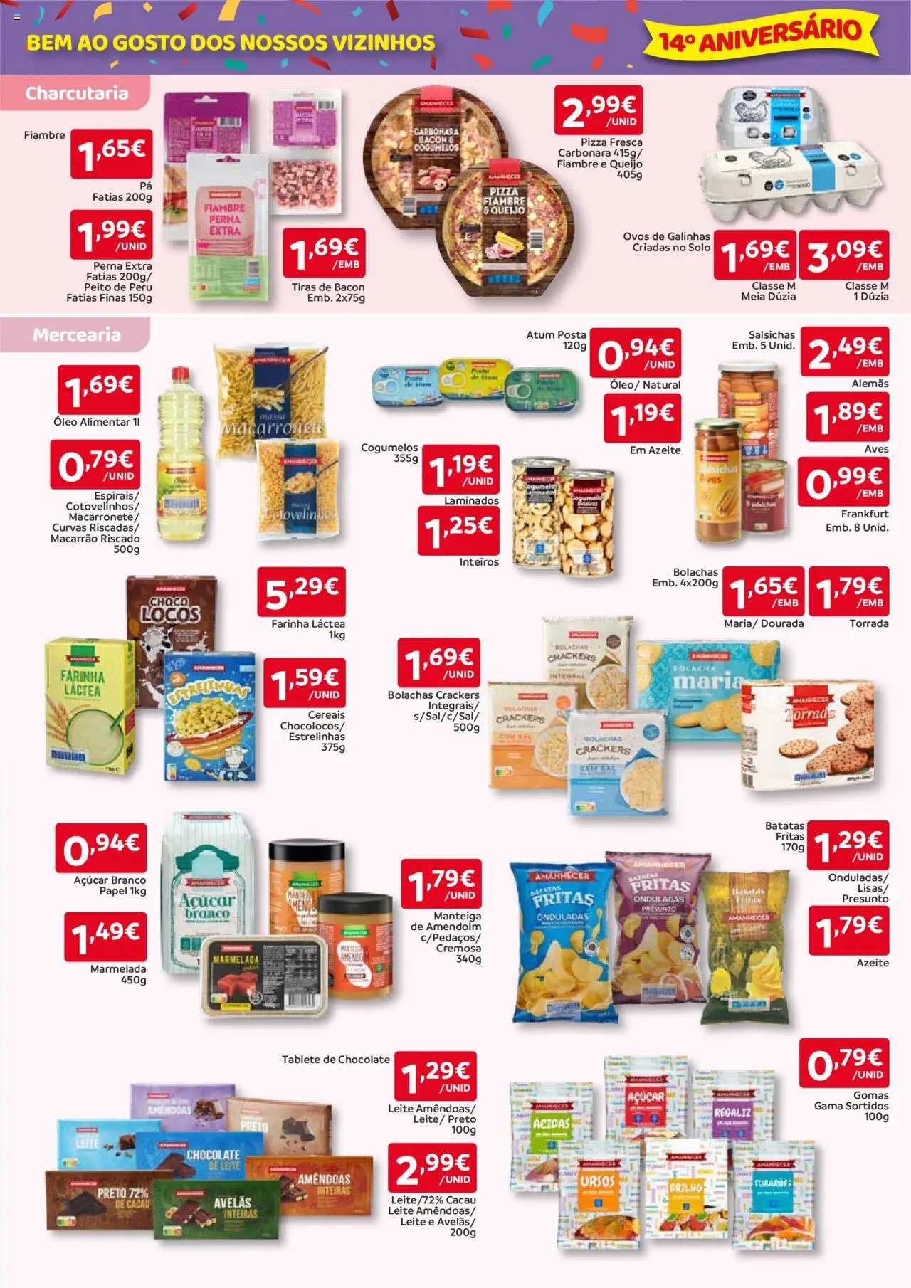 Amanhecer folheto │ válido de 16.10.2025 | Página: 3 | Produtos: Dourada, Avelãs, Peito de peru, Gomas