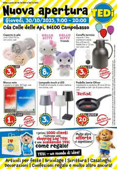 Anteprima del volantino TEDi - TEDi volantino fino al 31.10.2025 valido a partire dal 30.10.2025