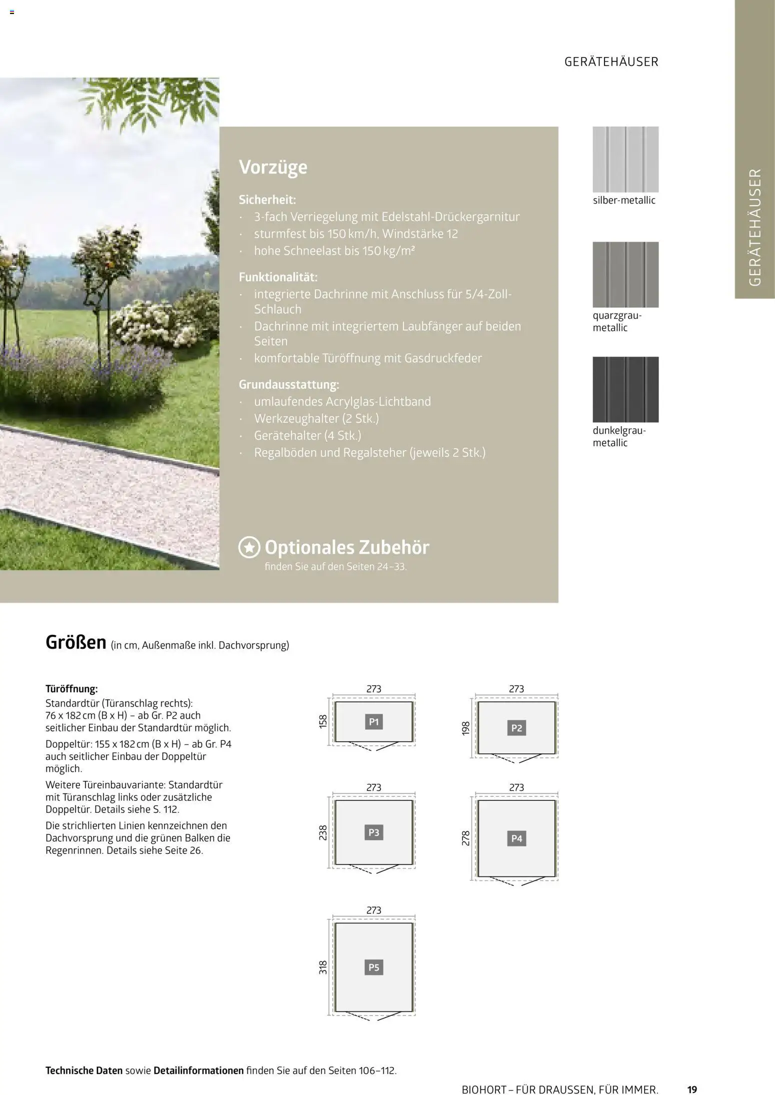 Dehner Biohort – Metall für Garten & Terrasse – gültig ab 01.01.2026 | Seite: 19