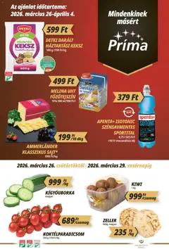 CBA Príma akciós újság - amely érvényes a következő dátumtól: 26.03.2026