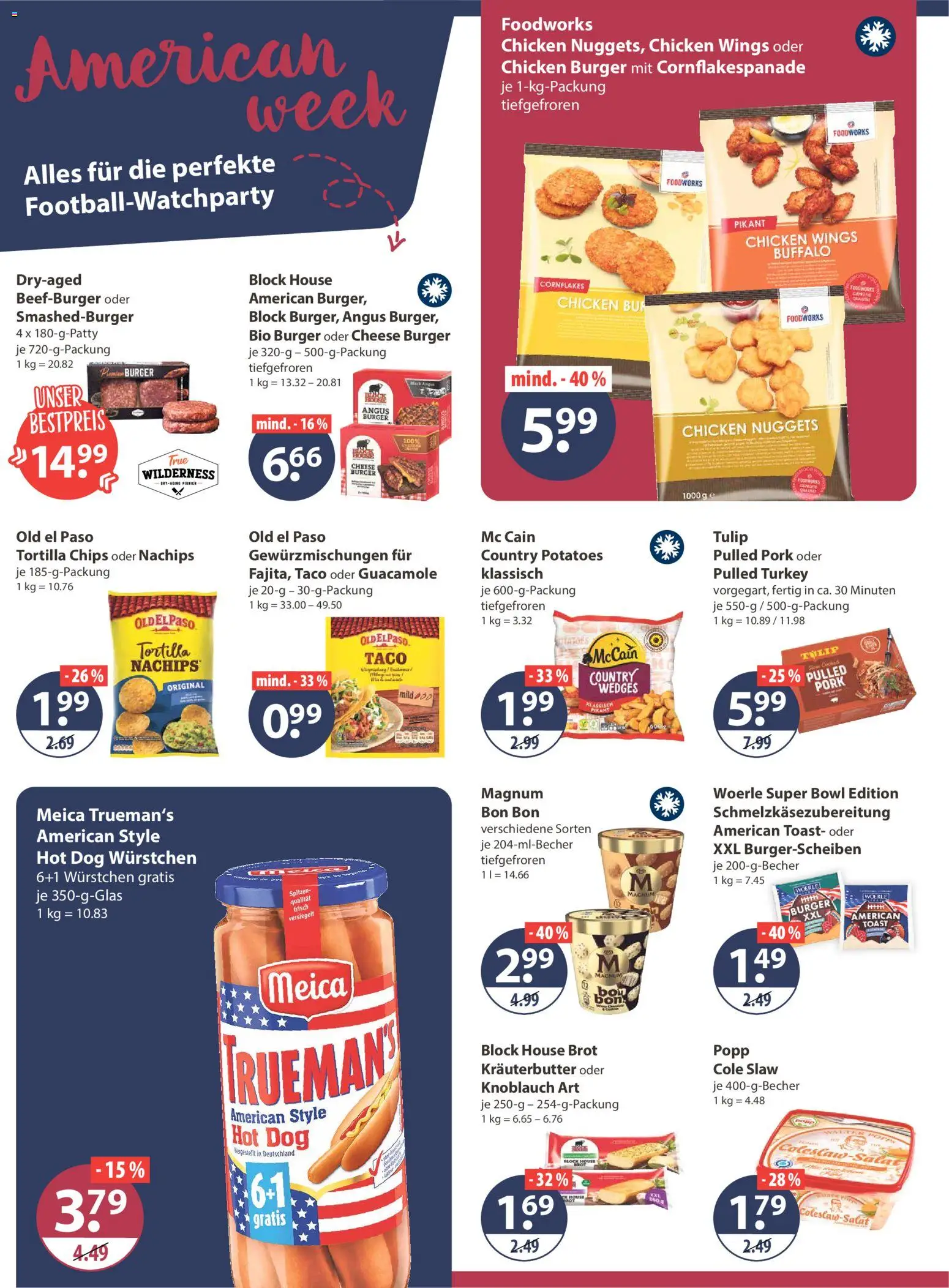 V-Markt - Hallertau / Oberpfalz – gültig ab 05.02.2026 | Seite: 10 | Produkte: Burger, Kräuterbutter, Meica, Knoblauch