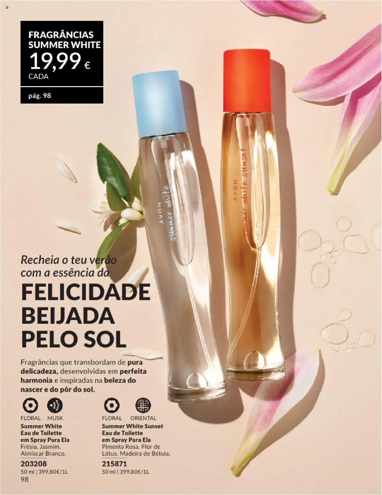 Catálogo Avon Campanha 8 │ válido de 01.08.2025 | Página: 98 | Produtos: Pimenta, Eau de toilette