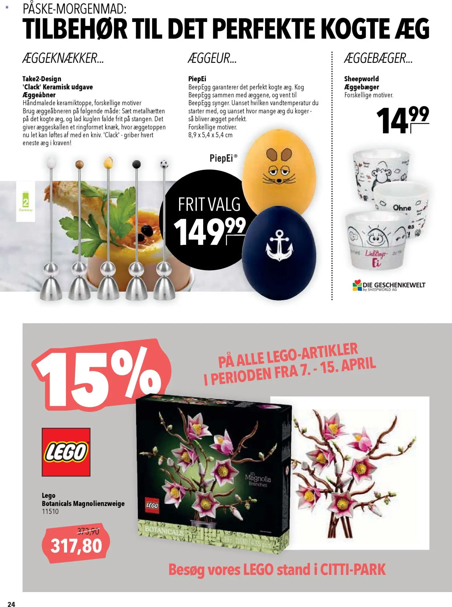 CITTI Markt Dänemark-Werbung – gültig ab 25.03.2026 | Seite: 24 | Produkte: AEG